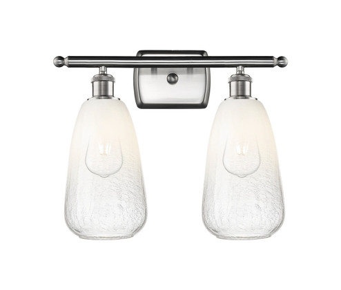 Ballston Two Light Bath Vanity in Brushed Satin Nickel (405|516-2W-SN-G480-6OP)