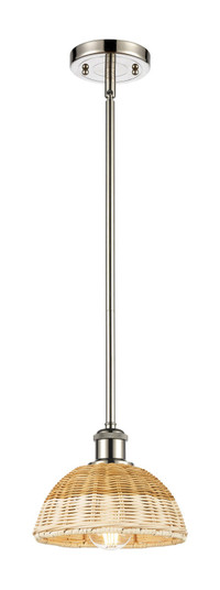 Ballston One Light Mini Pendant in Polished Nickel (405|516-1S-PN-NBD2-75-NAT)