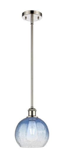 Ballston One Light Mini Pendant in Polished Nickel (405|516-1S-PN-G483-8SB)