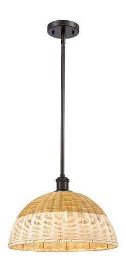 Ballston One Light Mini Pendant in Oil Rubbed Bronze (405|516-1S-OB-NBD2-16-NAT)