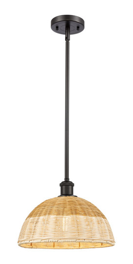 Ballston One Light Mini Pendant in Oil Rubbed Bronze (405|516-1S-OB-NBD2-12-NAT)
