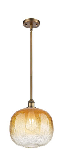 Ballston One Light Mini Pendant in Brushed Brass (405|516-1S-BB-G481-10AM)