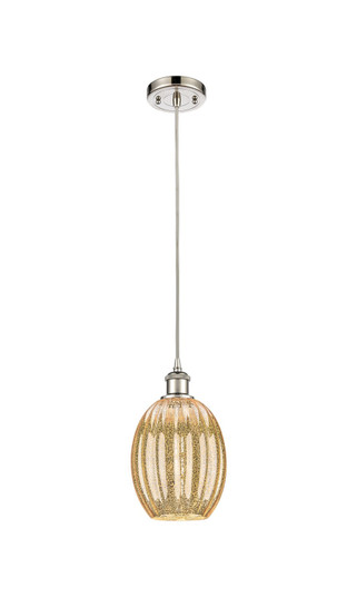 Ballston One Light Mini Pendant in Polished Nickel (405|516-1P-PN-G459-6ME)