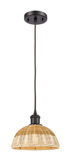 Ballston One Light Mini Pendant in Oil Rubbed Bronze (405|516-1P-OB-NBD2-9-NAT)