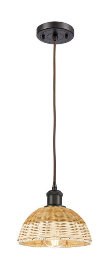 Ballston One Light Mini Pendant in Oil Rubbed Bronze (405|516-1P-OB-NBD2-75-NAT)