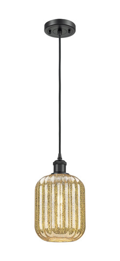 Ballston One Light Mini Pendant in Matte Black (405|516-1P-BK-G460-7ME)