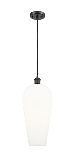 Ballston One Light Mini Pendant in Matte Black (405|516-1P-BK-G456-8WH)