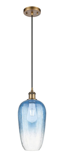 Ballston One Light Mini Pendant in Brushed Brass (405|516-1P-BB-G484-7SB)