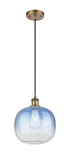 Ballston One Light Mini Pendant in Brushed Brass (405|516-1P-BB-G481-10SB)