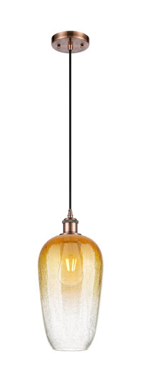Ballston One Light Mini Pendant in Antique Copper (405|516-1P-AC-G484-7AM)