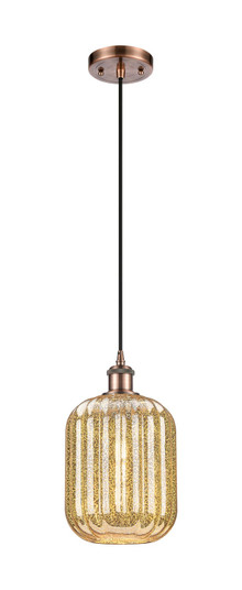 Ballston One Light Mini Pendant in Antique Copper (405|516-1P-AC-G460-7ME)
