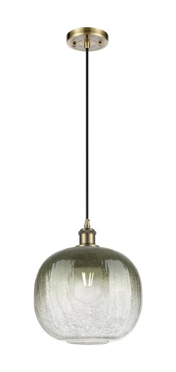 Ballston One Light Mini Pendant in Antique Brass (405|516-1P-AB-G481-10SL)