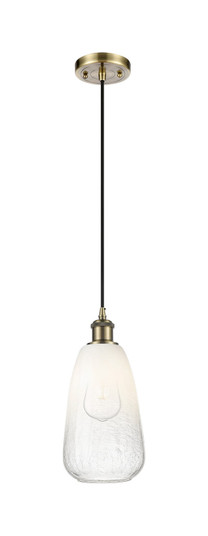 Ballston One Light Mini Pendant in Antique Brass (405|516-1P-AB-G480-6OP)