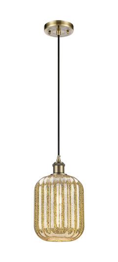 Ballston One Light Mini Pendant in Antique Brass (405|516-1P-AB-G460-7ME)