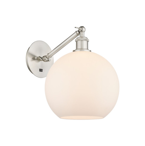 Ballston One Light Wall Sconce in Brushed Satin Nickel (405|317-1W-SN-G121-10)