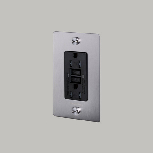 Duplex Outlet in Steel (576|NSK-073507)