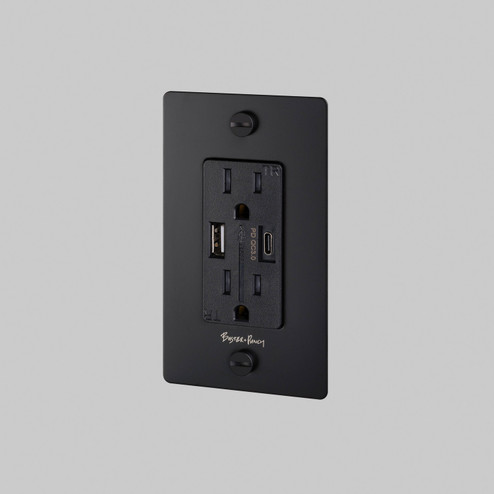 Duplex Outlet in Black (576|NSK-023409)