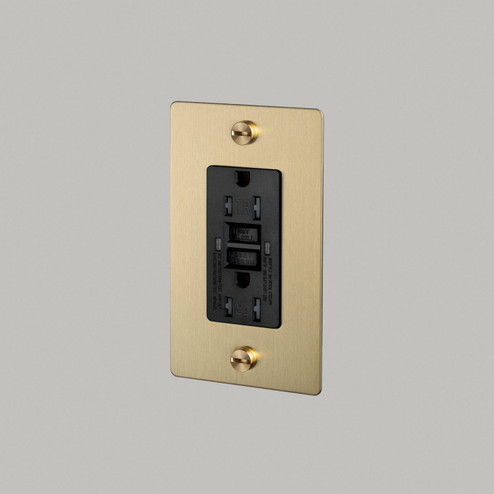 Duplex Outlet in Brass (576|NSC-053802)