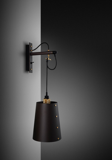 LED Wall Sconce in Brass (576|NHW-18508)