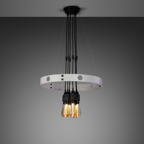 LED Chandelier in Smoked Bronze (576|NHE-602978)