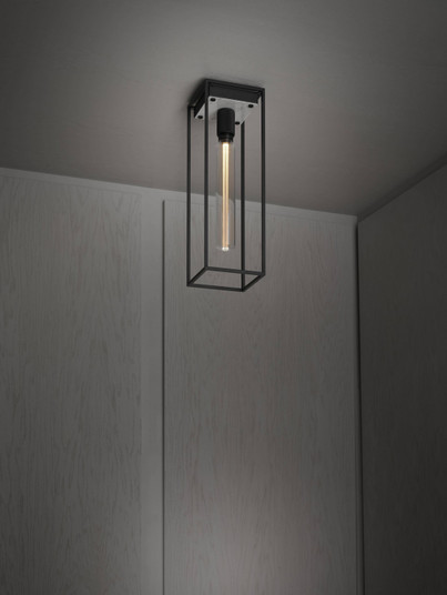 One Light Ceiling Mount in White Marble (576|NCA-14278)