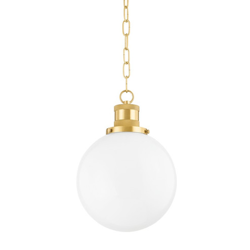 Beverly One Light Pendant in Aged Brass (428|H770701S-AGB)