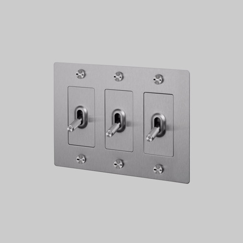 Light Switch in Steel (576|NTK-074389) Light Switch in Steel (576|NTK-074389)