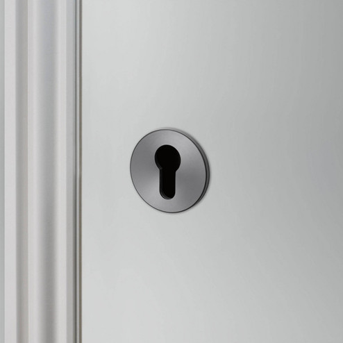 Escutcheon Plate in Gun Metal (576|NES-351891)