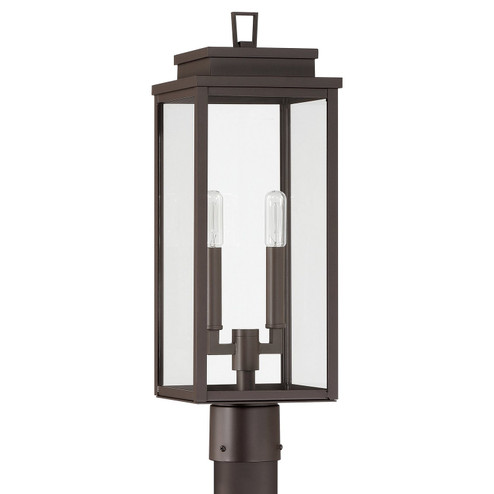 Hillside Two Light Exterior Post Light in Dark Bronze (577|207753A)