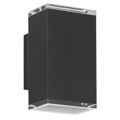 Jasper LED Exterior Wall Sconce in Textured Black (577|207738A)