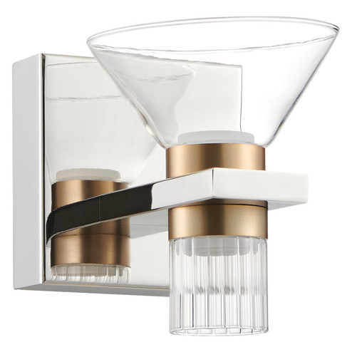 Blake LED Vanity in Polished Nickel, Champagne Gold (577|207687A)