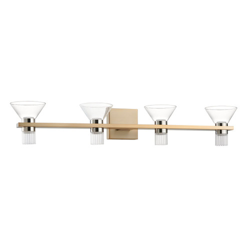 Blake LED Vanity in Champagne Gold, Polished Nickel (577|207686A)