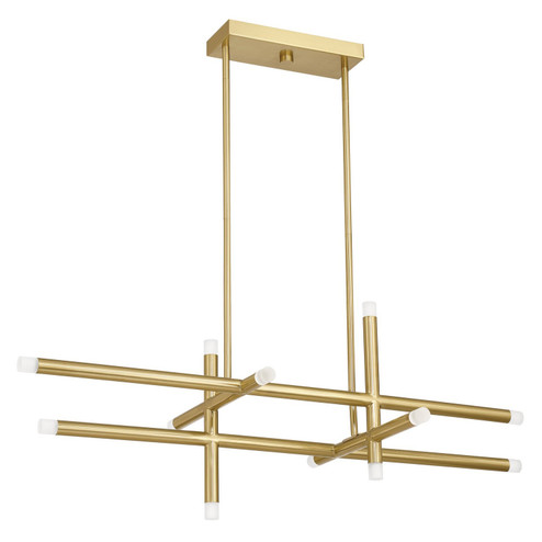 Manhattan LED Chandelier in Brushed Gold (577|207299A)