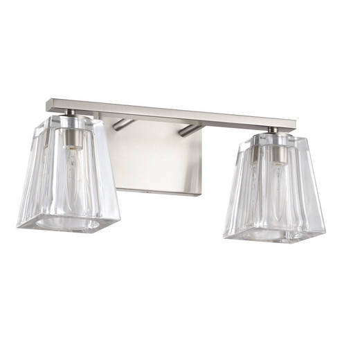Valentin Two Light Vanity in Brushed Nickel (577|206985A)