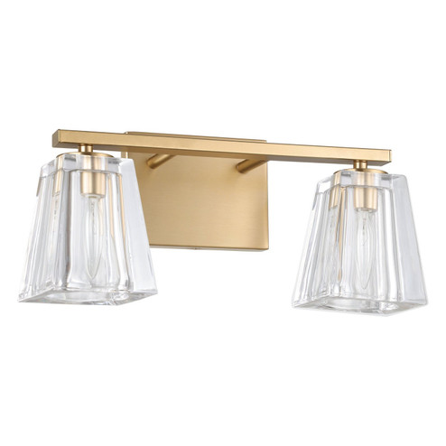 Valentin Two Light Vanity in Champagne Gold (577|206984A)