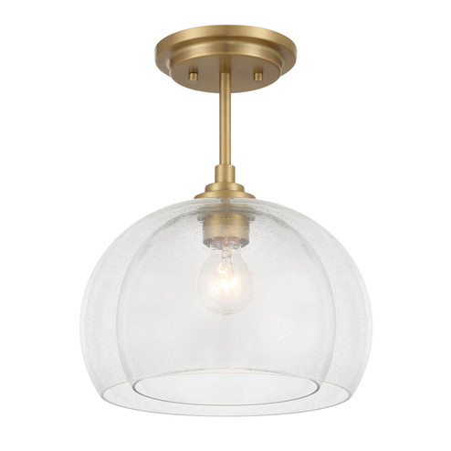 Glint One Light Convertible Semi Flush/Pendant in Legacy Brass (7|2725-732)