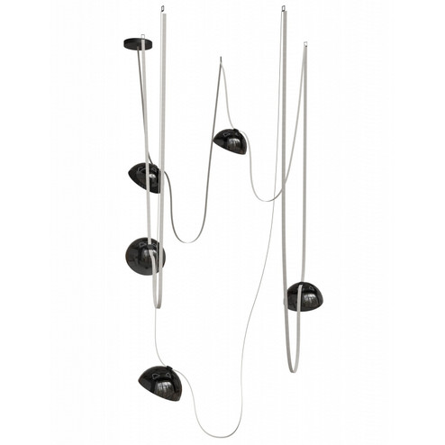 Fremont LED Chandelier in Ivory (192|HF7205-G102-IVY)