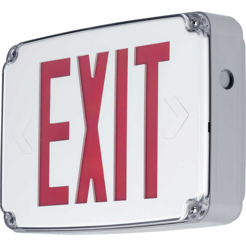Exit Signs LED Emergency Exit Sign Single Face in White (54|PEWLE-SR-30)