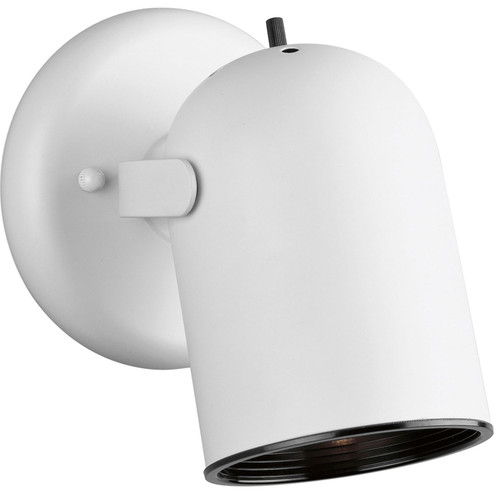 Directional One Light Wall Mount in White (54|P6155-30) Directional One Light Wall Mount in White (54|P6155-30)