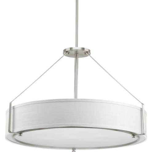 Ratio Six Light Pendant in Brushed Nickel (54|P5021-09) Ratio Six Light Pendant in Brushed Nickel (54|P5021-09)