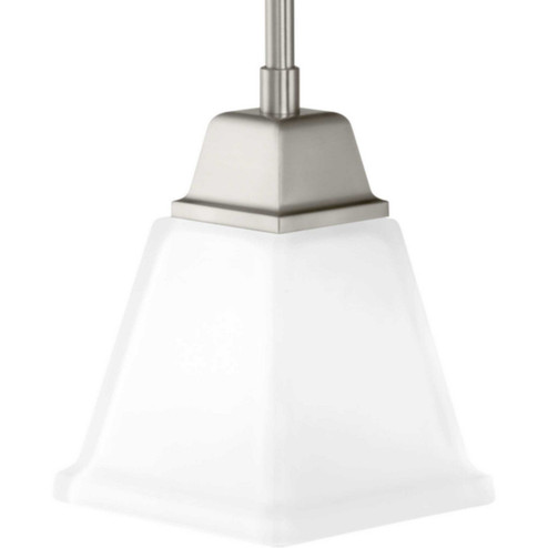 Clifton Heights One Light Mini-Pendant in Brushed Nickel (54|P500125-009)