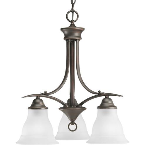 Trinity Three Light Chandelier in Antique Bronze (54|P4324-20)