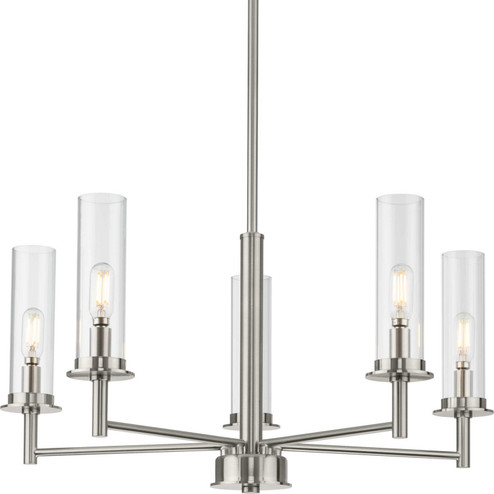 Kellwyn Five Light Chandelier in Brushed Nickel (54|P400251-009)