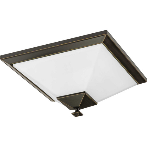 Clifton Heights Two Light Flush Mount in Antique Bronze (54|P3852-20)
