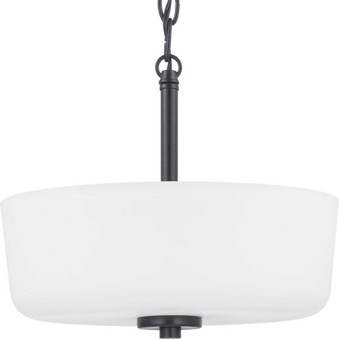 Tobin Two Light Semi-Flush Convertible in Black (54|P350137-031)