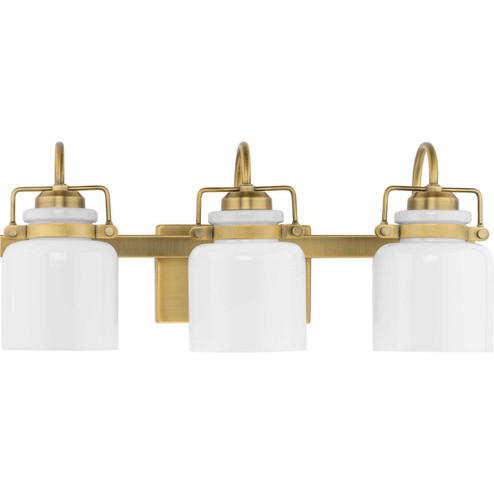 Fessler Three Light Bath in Vintage Brass (54|P300440-163)