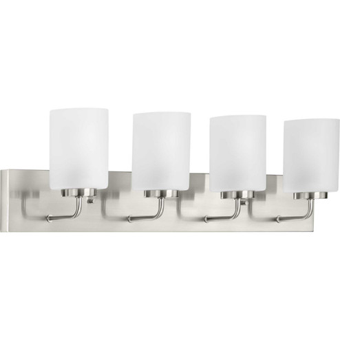 Merry Four Light Bath Bracket in Brushed Nickel (54|P300330-009) Merry Four Light Bath Bracket in Brushed Nickel (54|P300330-009)