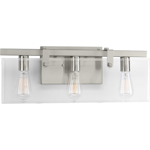 Glayse Three Light Bath in Brushed Nickel (54|P300107-009)