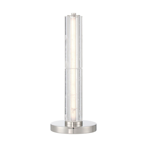 Crystallo LED Table Lamp in Polished Nickel (62|3726-TL18 PN-CY)