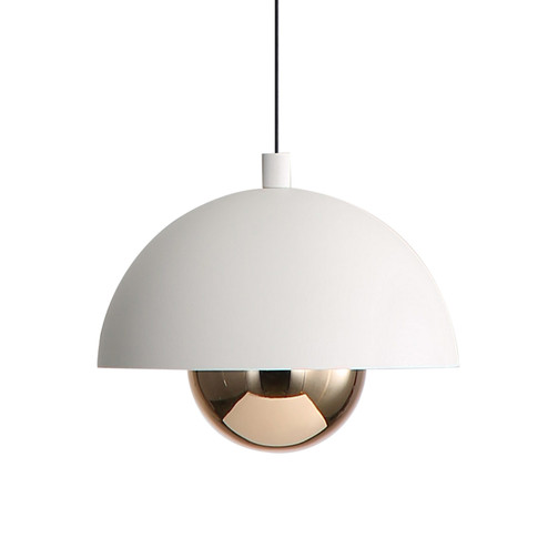 Vintra LED Pendant in Sand White (62|1816-1S SNW-CPR)